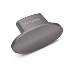 Plantex Heavy Duty Small Knob for Drawer/Cabinet/Pull and Push for Drawer Home/Office Oval, Black Nickel Matte