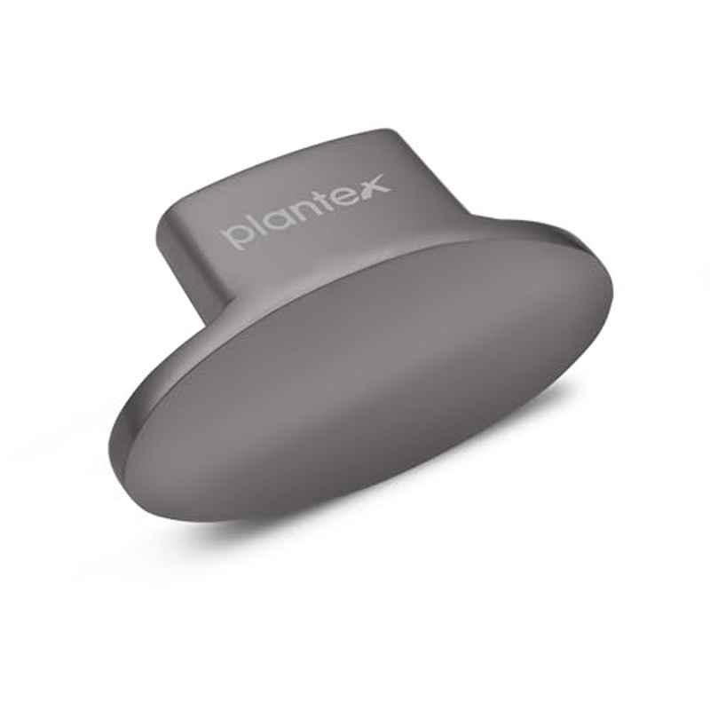 Plantex Heavy Duty Small Knob for Drawer/Cabinet/Pull and Push for Drawer Home/Office Oval, Black Nickel Matte