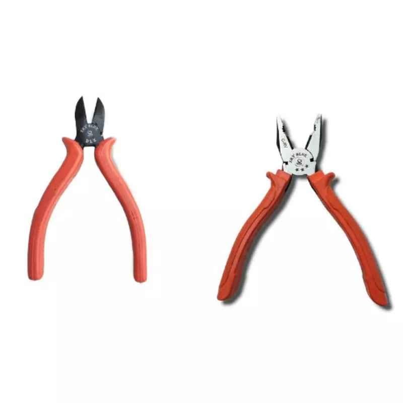 Sky Blue 2 Pcs 7.8 inch Lineman Plier Combo, SBE_PLIER_COMBO_MOD_00653