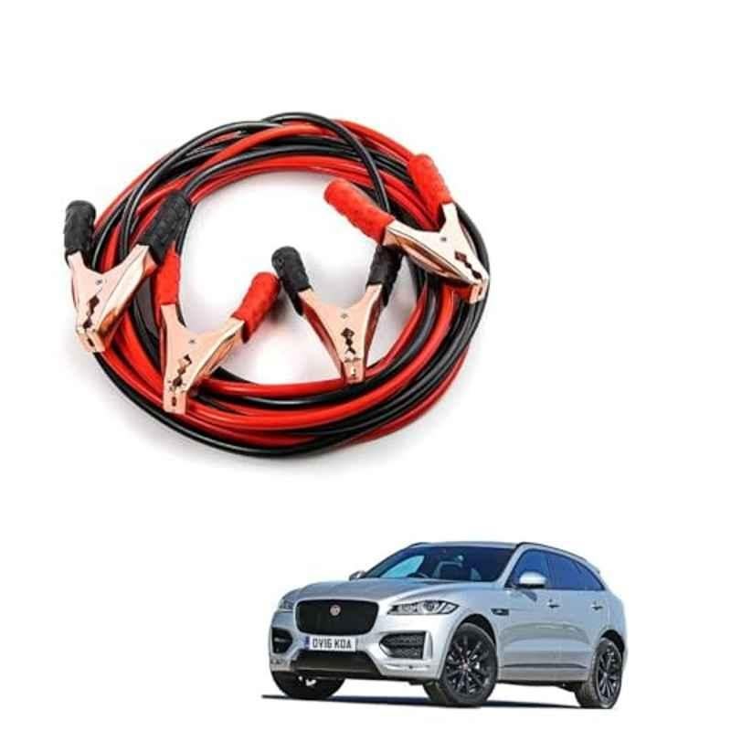 Kozdiko Heavy Duty Auto Jumper Battery Booster Wire Clamp with Alligator Wire for Jaguar F-Pace