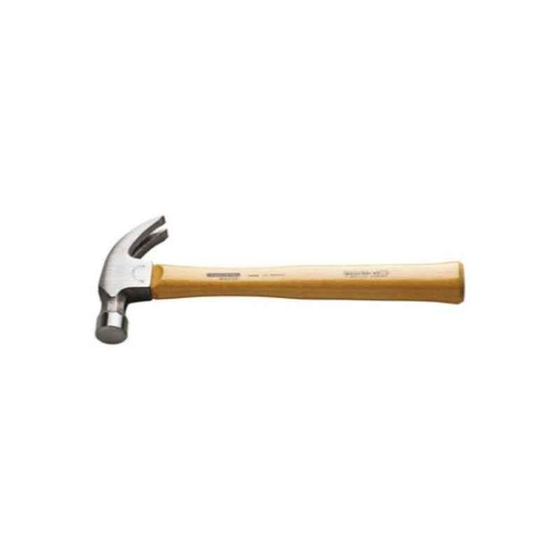 Tramontina 16oz Beige & Silver Wooden Handle Claw Hammer, 40203016