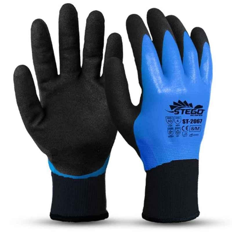 Stego Nitrile Cold Protection Nitri-Max Thermo Glove, ST-2067, Size: M