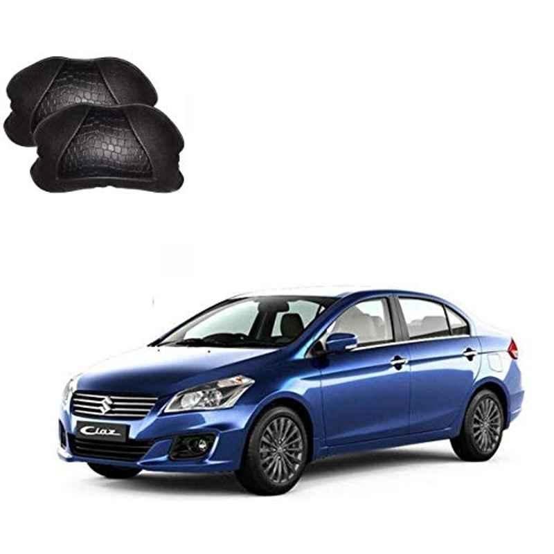 Kozdiko 2 Pcs Black Car Neck Rest Pillow Cushion Set for Maruti Suzuki Ciaz Facelift 2018-Present