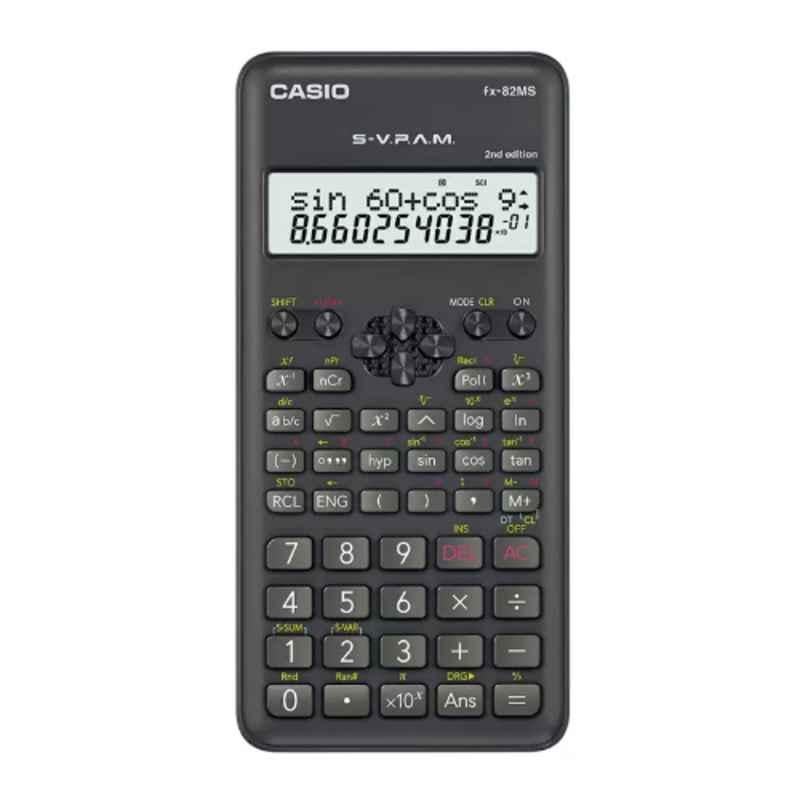 Casio FX-82MS-C74 2nd Addition Scientific Calculator for Education with 2 Line Display & Multiple Replay