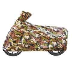 Mobidezire Polyester Jungle Bike Body Cover with Mirror Pocket for All Bikes