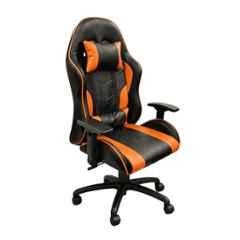 Sun Office Furniture SOF-07 Leatherette Orange & Black High Back Gaming Chair