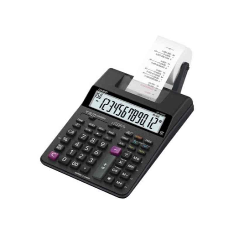 Casio HR-100RC-BK-DC Black Mini Printing Calculator