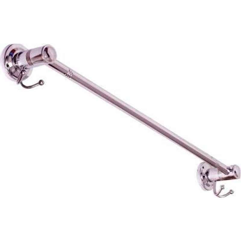 Spazio Stainless Steel Chome Finish Towel Rod Holder