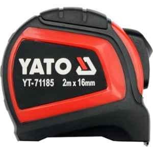 Yato 16mm 2m Yellow Rolled Up Measuring Tape, YT-71185