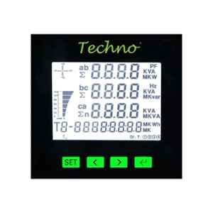 Techno 5A Three Phase Multifunctional Panel Meter, TMCB 025