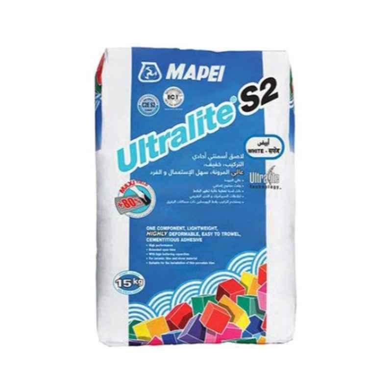 Mapei Ultralite-S2 529.109ounce White Cement Based Adhesive
