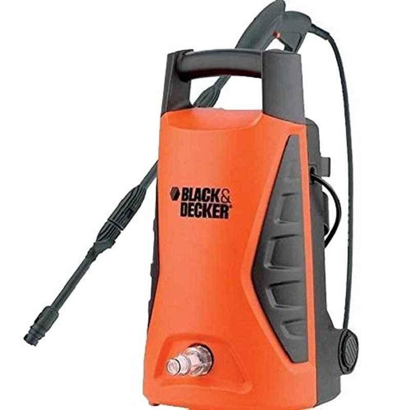 Black+Decker 1300W Orange & Black Pressure Washer, PW1370TD