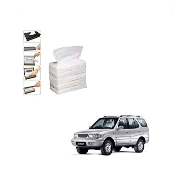 Kozdiko 100 Pulls Dispenser Box Refiller Tissue Paper with 200 Sheets for Tata Safari Dicor (Pack of 5)