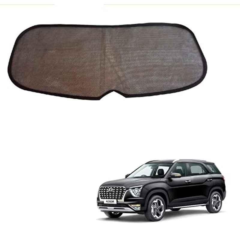 Kozdiko Mesh Black Rear Window Sunshade Car Diggy Curtain for Hyundai Alcazar