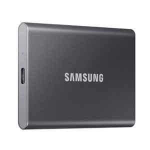 Samsung T7 4TB USB 3.2 Gen2 10Gbps Grey Portable Solid State Drive, MU-PC4T0T/WW