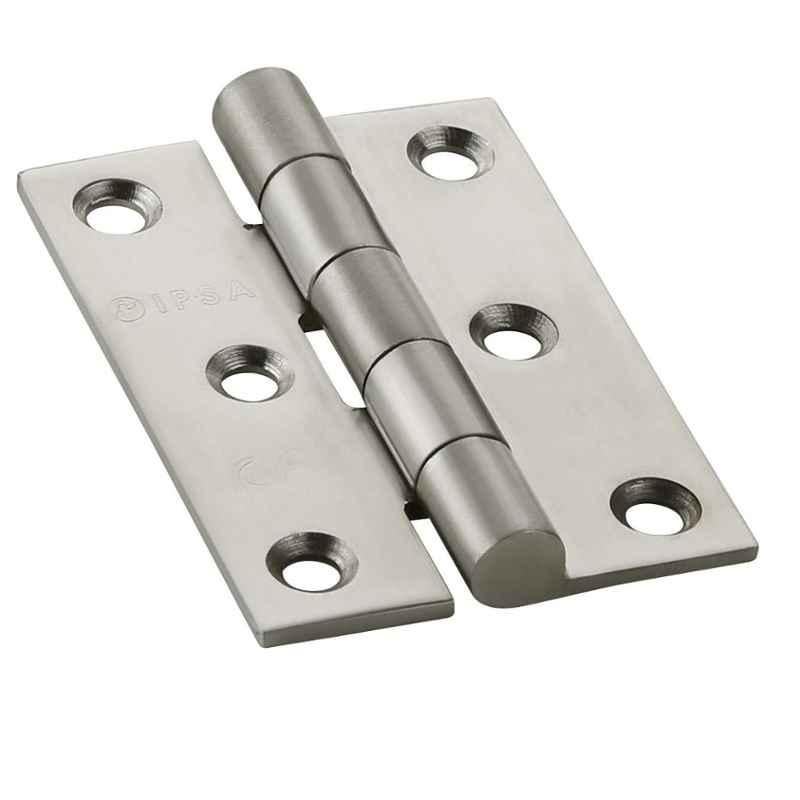 IPSA 3 inch 12 Gauge Stainless Steel Welded Butt Door Hinge, 15186, (Pack of 10)
