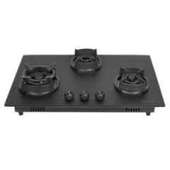 Faber Della HD723 3 Burners Auto Ignition Toughned Glass Built in Hob, 106.0711.362