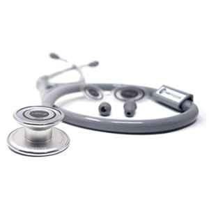 Indosurgicals Silvery III Aluminium Grey Stethoscope