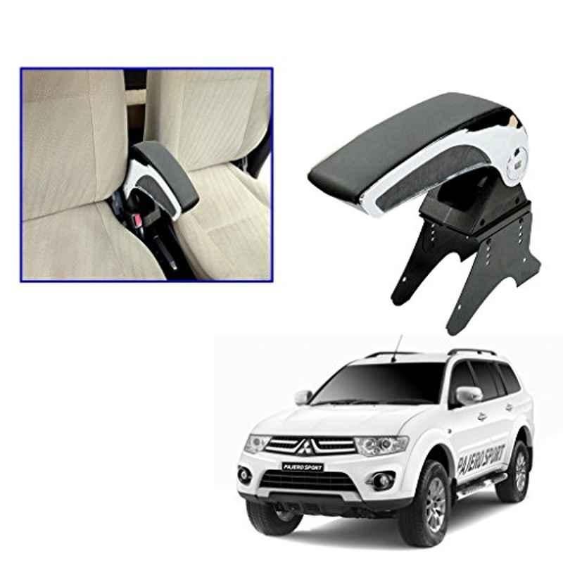Kozdiko Black Chrome Armrest for Mitsubishi Pajero Sport, koz_16370