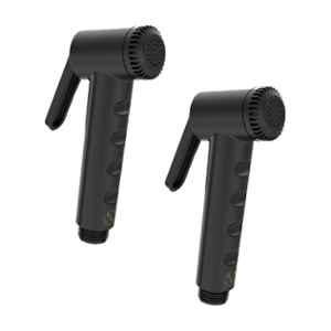 RN Black.4 Toilet Jet Spray Gun without Hose Pipe for Toilet Cleaning (Pack of 2)