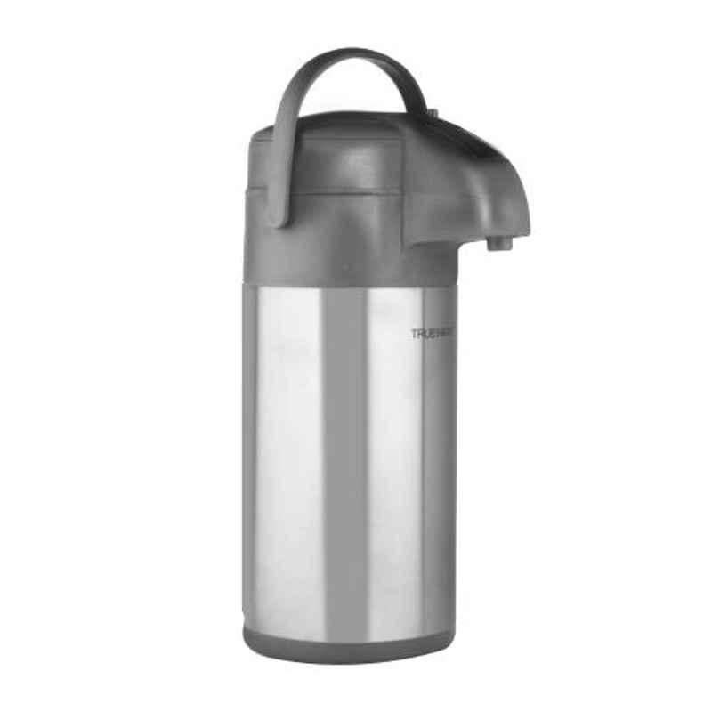 Trueware Airpot 2L Silver Chrome Finish Flask