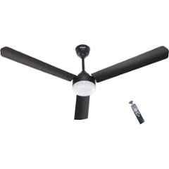 Airelec Gloria Stylo 28W 350rpm 5 Star Smoke Brown 3 Blade BLDC Ceiling Fan with Remote & 2 Year Warranty, Sweep: 1200 mm