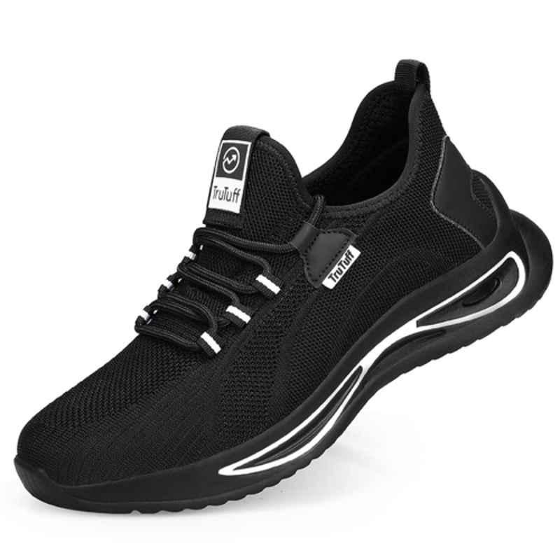 TruTuff Bold Steel Toe Sports Safety Shoes, Size: 9.5