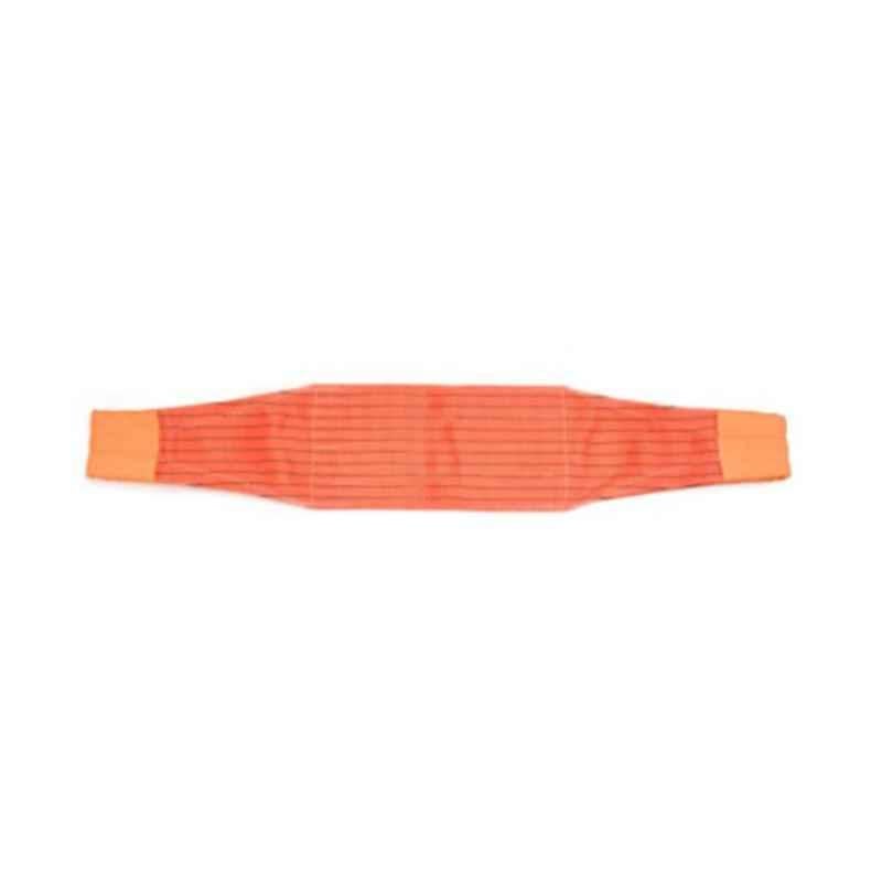 Deltaplus 10inchx3m Polyester Orange Double Sling, Load Capacity: 10 Ton