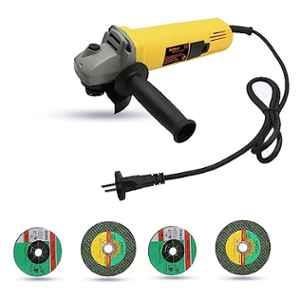 Walkers 800W 4 inch Angle Grinder with 2 Pcs Metal Wheel & 2 Pcs Grinding Wheel, WKCB407