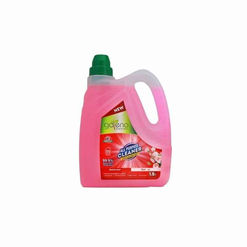 Galeno Disinfectant All Purpose Cleaner, GAL0528, Rose, 1.5 L
