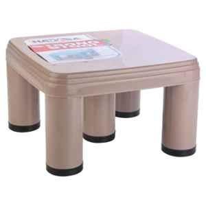 Nayasa 15x15x13cm Plastic Brown Strong Bathroom Stool