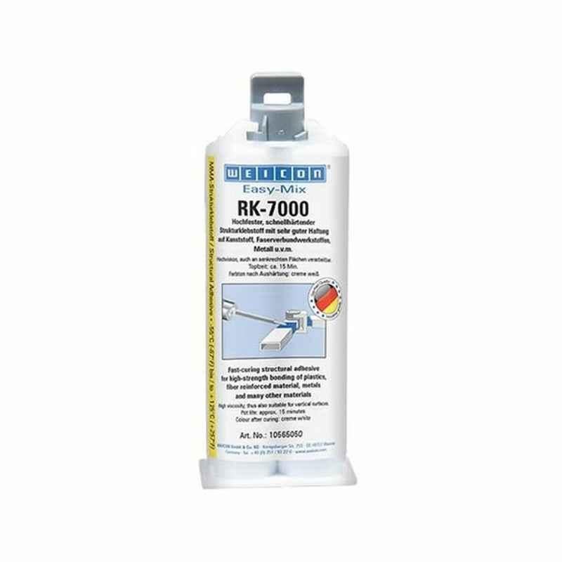 Weicon Easy-Mix RK-7000 Structural Acrylic Adhesive, 10565050, 50GM