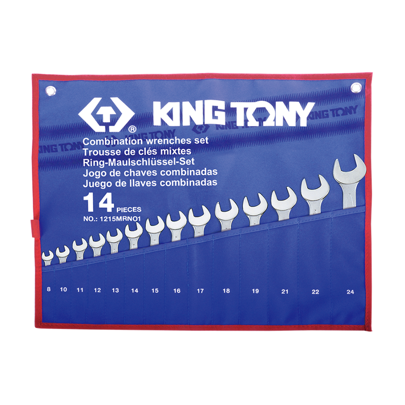 King Tony 14 PCS Combination Wrench Set, 1215MRN01
