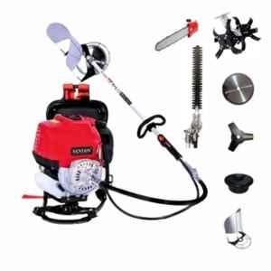 Fenton Krishi FX-50 Prime 2HP 4 Stroke Side Pack Petrol Brush Cutter with Accessories