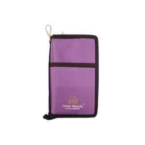 Outer Woods OW-16 7.5x4.5 inch Purple Insulin Cooling Wallet Bag with 2 Free Ice Gel Packs for Diabetics