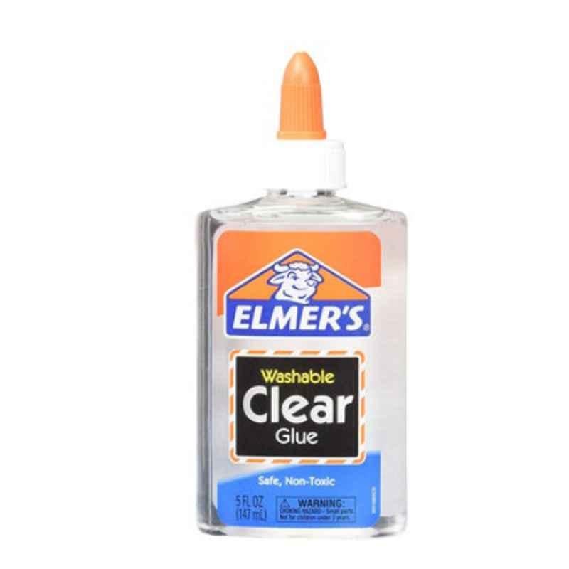 Elmers 5 Oz Washable School Glue, 679537610121 (Pack of 2)