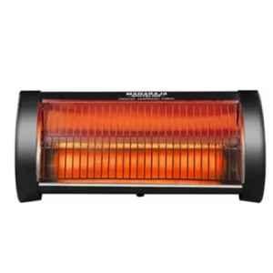 Maharaja Whiteline Nano Carbon 500W Black Room Heater with Tip Over Safety Switch