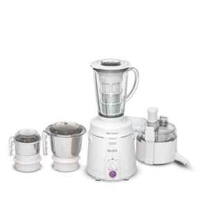Sujata Multimix 900W ABS White Juicer Mixer Grinder with 3 Stainless Steel Jars