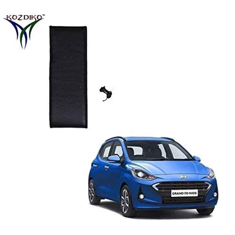 Kozdiko Black Car Steering Cover for Hyundai Grand i10 Nios
