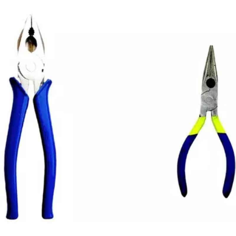 Sky Blue 2 Pcs 7.8 inch Groove Plier Combo, SBE_PLIER_COMBO_MOD_00285