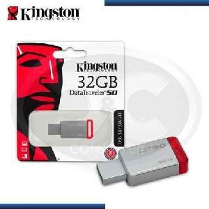 Kingston 32GB Dt 50 Usb 3.0 Flash Drive Pen Drive