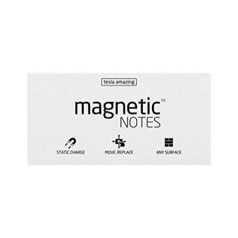 Tesla Amazing 100 Sheets Transparent Magnetic Note, Size: Large