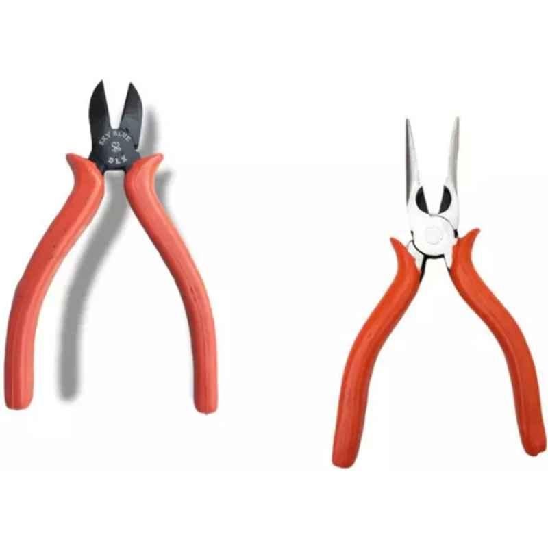 Sky Blue 2 Pcs 7.8 inch Groove Plier Combo, SBE_PLIER_COMBO_MOD_00680