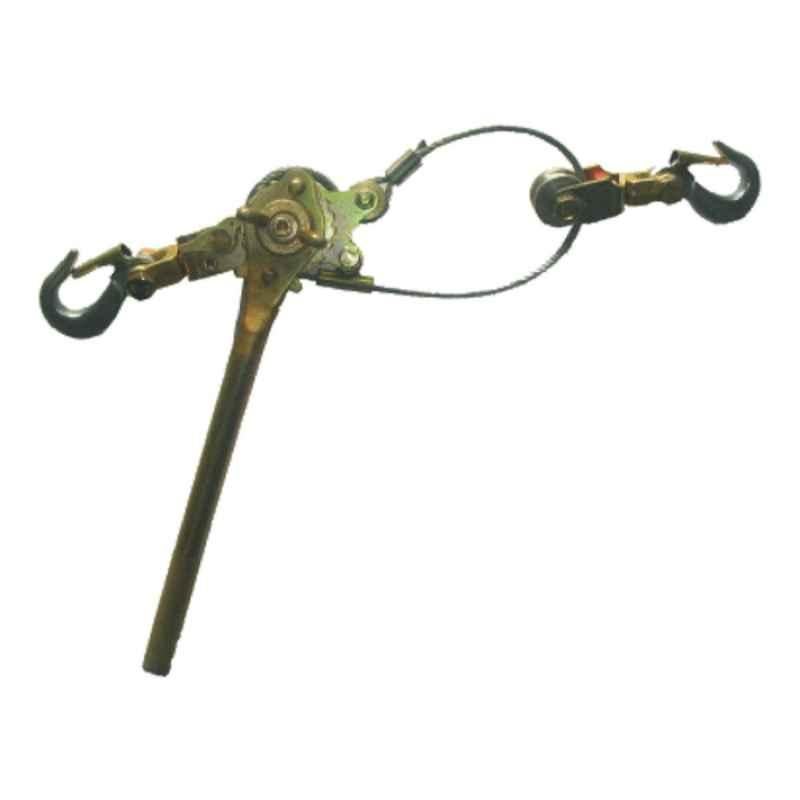 Lifmex 1000 kg Double Hand Ratchet Puller without Wire Grip, LRPW1