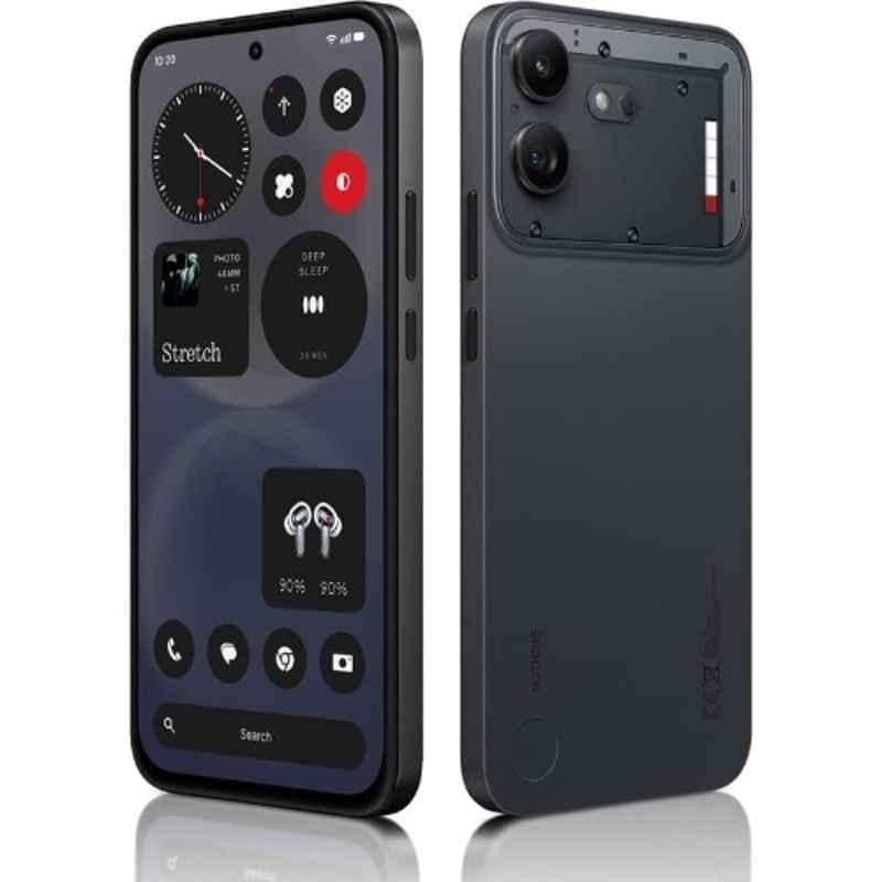 Nothing Phone (4b) 6.77 inch 6000mAh 8GB RAM/256GB Storage Black Smartphone