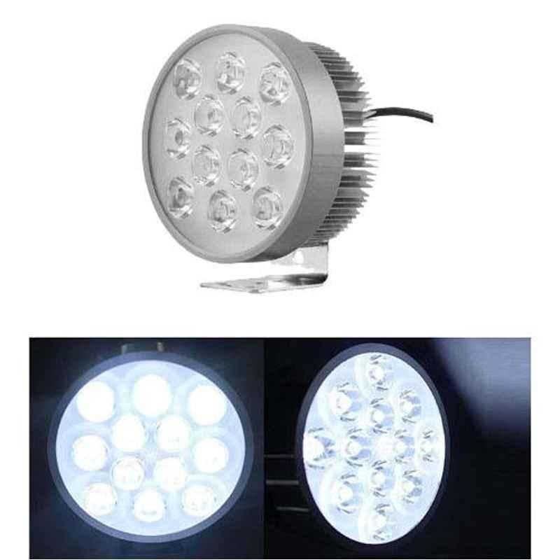 AllExtreme EX12FS1 12 LED 24W Spot Beam Bright Fog Light