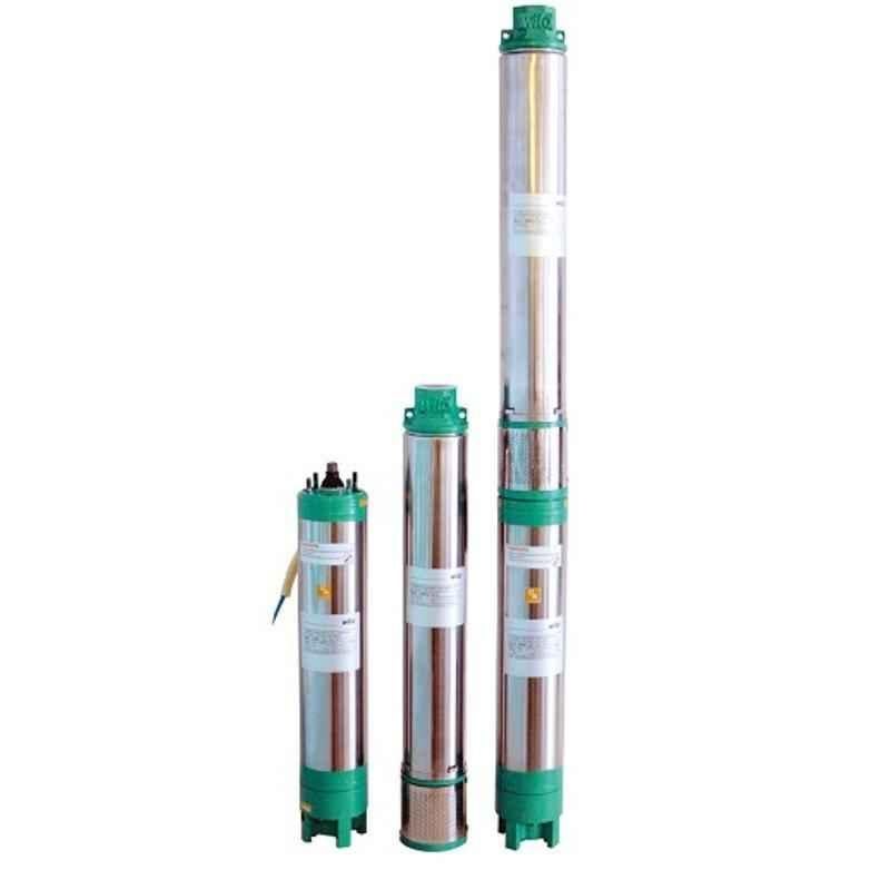 Wilo WB04 Tejas 1HP 10 Stage 4inch Borewell Oil Filled Submersible Pump, 8174941