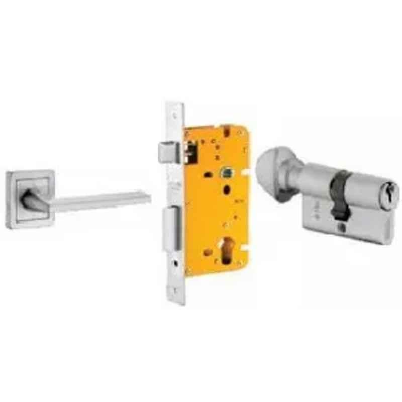 Dorset ML Series Ceto 60mm Stainless Steel Door Handle Lock Set with Knob & Key, ML CO OR