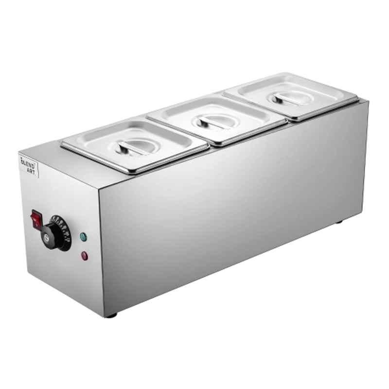 Khushi Udyog 200kW 3 Pan Stainless Steel Silver Chocolate Melter