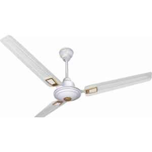 Activa Apsara Deco 50W 390rpm 3 Blade White Ceiling Fan with 2 Years Warranty, Sweep: 1200 mm